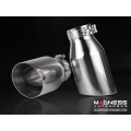 FIAT 500 Custom Stainless Steel Exhaust Tips by MADNESS (2) - Stainless Steel -  2.5" ID